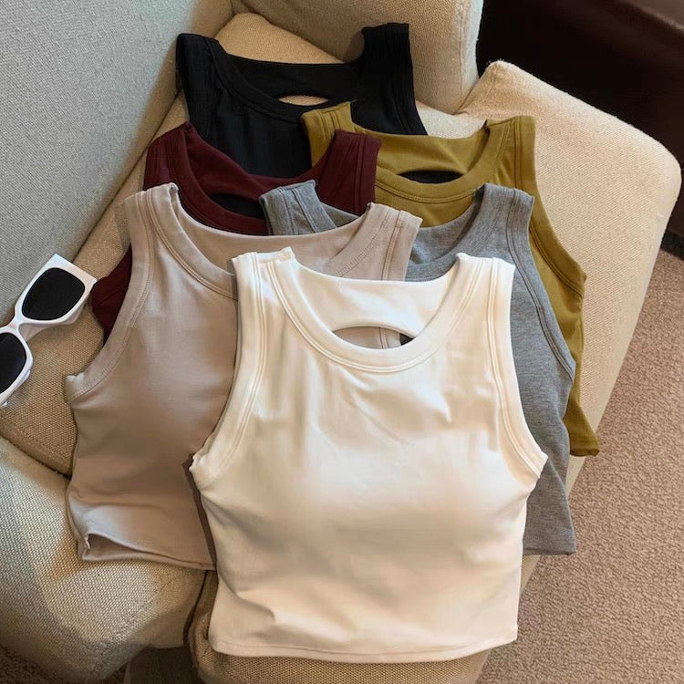 Milan EdgeCross Built-In Bra Top